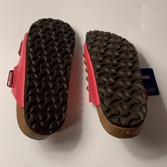 𝅺THE BIRKENSTOCK women Arizona studded fuchsia size 36- RARE. - Picture 4 of 15